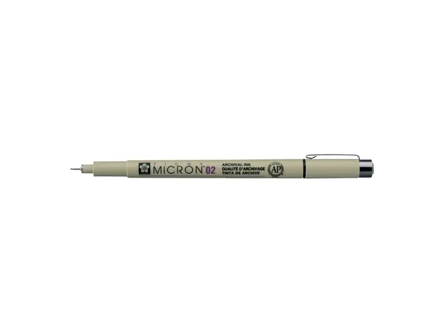 Fineliner Sakura Pigma Micron 02 noir 0,30mm