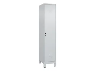 locker,HxBxD 1950x400x500mm,1vak,vak B 400mm,draaigrendel,voeten - 1