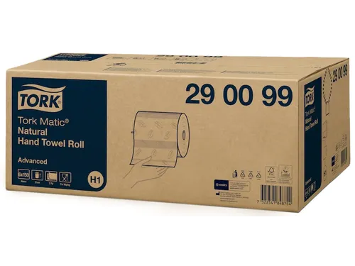 Tork 290099 H1 Matic Advanced Handdoekrol Naturel 2-laags 150m 6 rol