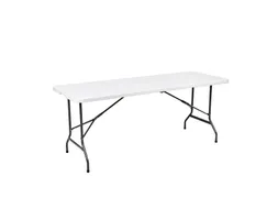 Vouwtafel BRASQ 180x70x74cm FT180 wit