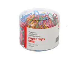 Paperclip Quantore 28mm 300 stuks assorti