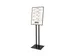 Verlicht Menustandaard LED Slide In A2 Zwart