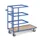 verzamelwagen,draagverm. 150kg,4etage(s),laadvl. LxB 630x470mm,RAL5010