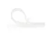 15cm Herbruikbare Kabelbinders wit nylon 100 stuks