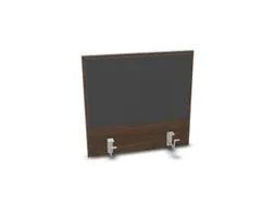 opzetpaneel bureau aanbouw achter NV bruin hickory antraciet 600mm