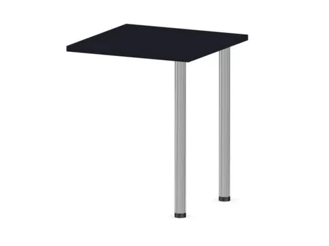 aanbouwtafel,i.h.v.,HxBxD 720-840x600x600mm,CC-zwart