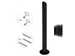 Cendrier colonne BRASQ AT300 inox noir