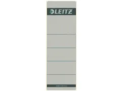 Rugetiket Leitz 1642 62x192mm Grijs Zelfklevend