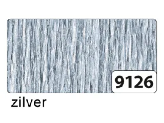 Crêpepapier Folia 50x250cm 10vel 9126 zilver - 1