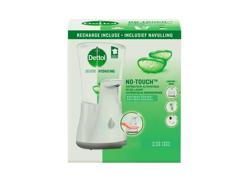 Dettol No Touch Automatische Zeepdispenser + Aloe vulling 250ml