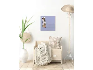 Glasmagneetbord Sigel lavendel 48x48cm - 6