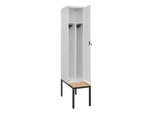 locker voor scheiding van kleding,HxBxD 2120x400x815mm,1vak