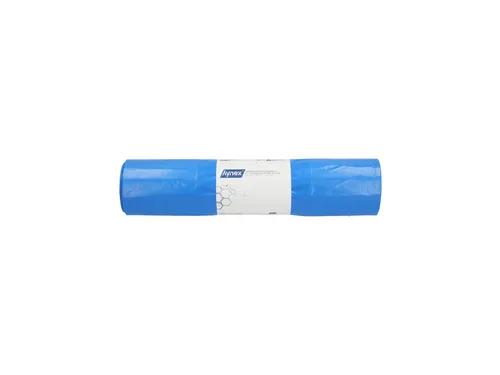 Hynex Afvalzak LDPE Gerecycled T80 240 Liter Blauw 65+50x135cm 10st
