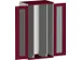armoire verticale,HxlxP 2000x1050x650mm,porte vitrée,2extensions