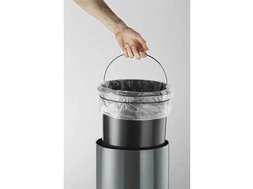 Pedaalemmer Rond Antraciet 12 Liter