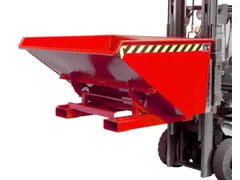 kiepbak,HxLxB 835x1260x1570mm,0,9m³,draagverm. 1000kg,RAL3000