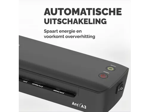 Lamineermachine Fellowes Arc A3 zwart