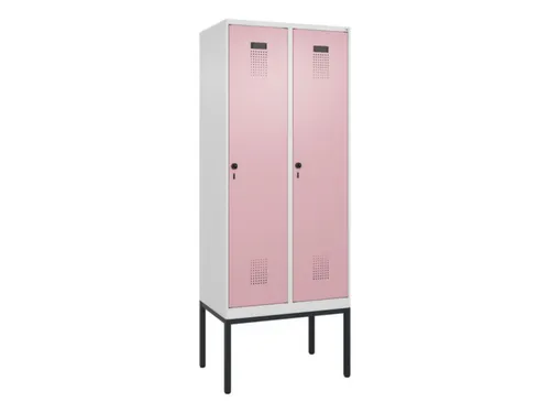 locker,HxBxD 2120x800x500mm,2vak,vak B 400mm,draaigrendel