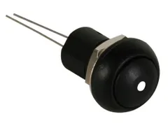 Miniatuur Drukschakelaar Met Witte Led 1P Spst Off-On