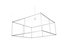 Hangende Banner Zip-Up Square M 244x244cm