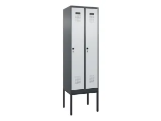 locker voor scheiding van kleding,HxBxD 2120x600x500mm,2vak - 2