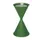 Zandasbak Staalplaat 730x400mm Ronde Trechter Verzinkt Ral6001