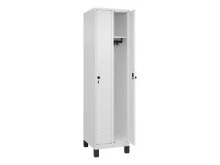 locker,HxBxD 1950x500x500mm,2vak,vak B 250mm,draaigrendel,voeten - 2