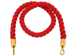 Koord Van Henneptouw Rood Messing 1.5 Meter