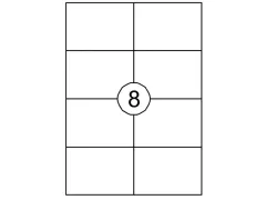 Etiket Quantore 105x74mm Wit 800stuks Voordeelbundel