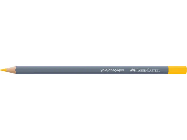 Crayon de couleur Aquarellable Faber-Castell Goldfaber 107 jaune cadmi