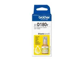 Navulinkt Brother BT-D180Y geel - 2