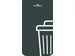 DURASORT Afvalbak sorteerunit 55L voor Restafval Grijs Donkergrijs