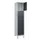 lockerkast,HxBxD 1950x400x500mm,1x4vakken,vak B 400mm,cil.-slot,voeten