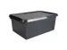 Comfort Line opbergbox 45L transparant grijs - 60x40x26cm