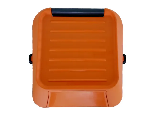 Easymax Afvalbak 35 Liter Grijs Oranje