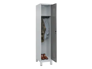 locker,HxBxD 1950x400x500mm,1vak,vak B 400mm,cil.-slot,voeten - 1