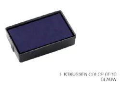 Stempelkussen Colop E/10 blauw