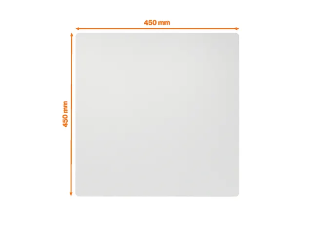 Whiteboard Nobo frameloos modulair 45x45cm