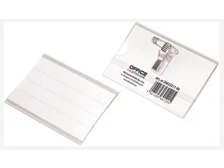 Office Products Badge met Combiklem 90x57mm - 1