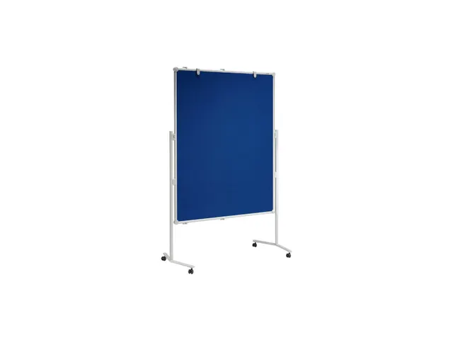Presentatiebord MAULpro Whiteboard/blauw Prikbord 150x120cm