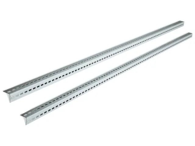 profilé,p. rayonnage,L 2,5m,lxP/épaisseur 35x35/1,5mm,montants RAL70