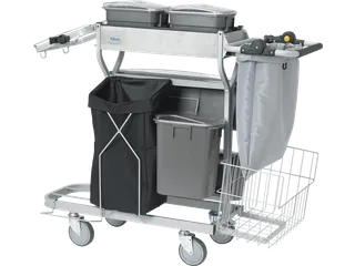 ErgoClean 580319 Compact Trolley Plus 60 - 1