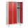 schoollocker,HxBxD 1630x900x500mm,3vak,vak B 300mm,draaigrendel,voeten