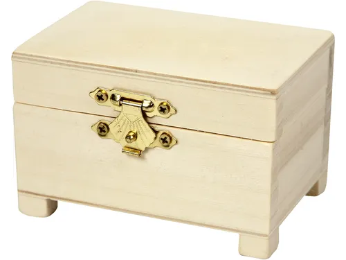 Schatkist Creativ Company 6x9x6cm hout