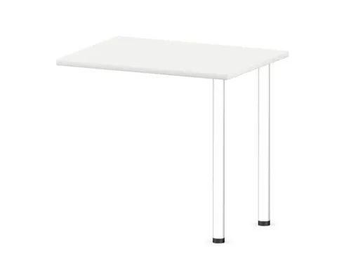 aanbouwtafel,i.h.v.,HxBxD 720-840x800x600mm,Bl-wit
