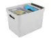Sigma Home opbergbox 18L wit - 35x24,6x24,3cm