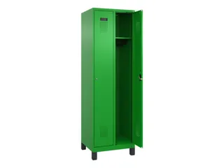 locker,HxBxD 1950x600x500mm,2vak,vak B 300mm,cil.-slot,voeten - 2
