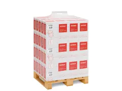 Handdoek Katrin 61549 W-vouw 2-laags wit 25x120 vel Pallet