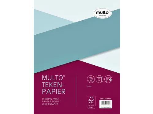 Interieur Multo A5 17-Gaats Tekenpapier 120gr 50vel