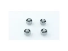 Wheel D18 plast grey 4pcs set